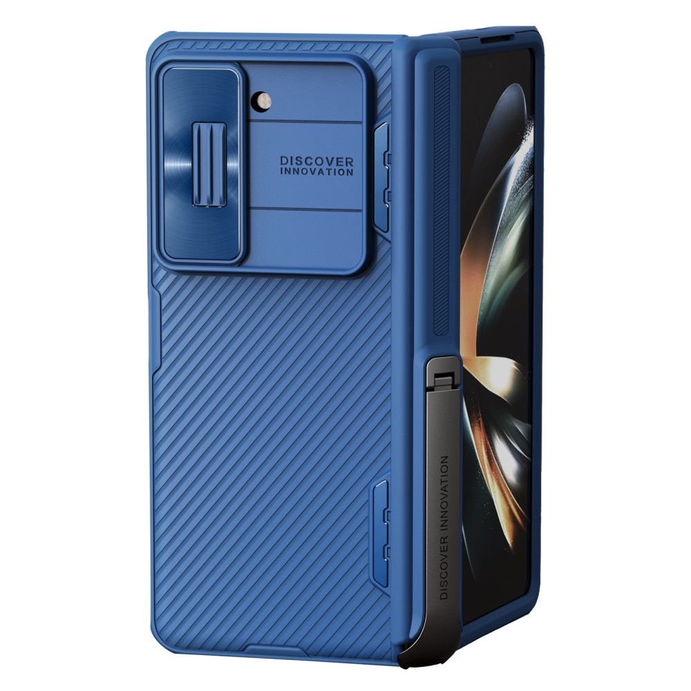 Samsung Galaxy Z Fold 5 CamShield Fold Case with Kickstand Blue