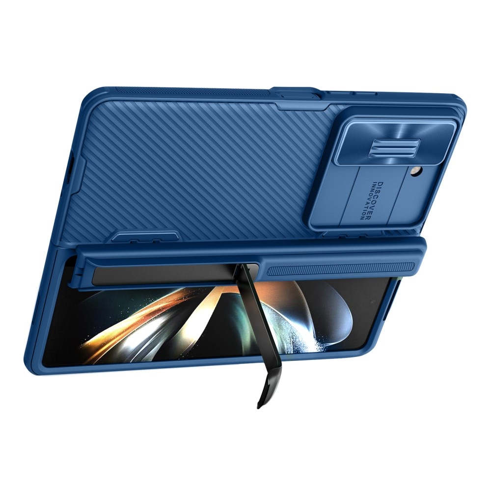 Samsung Galaxy Z Fold 5 CamShield Fold Case with Kickstand Blue