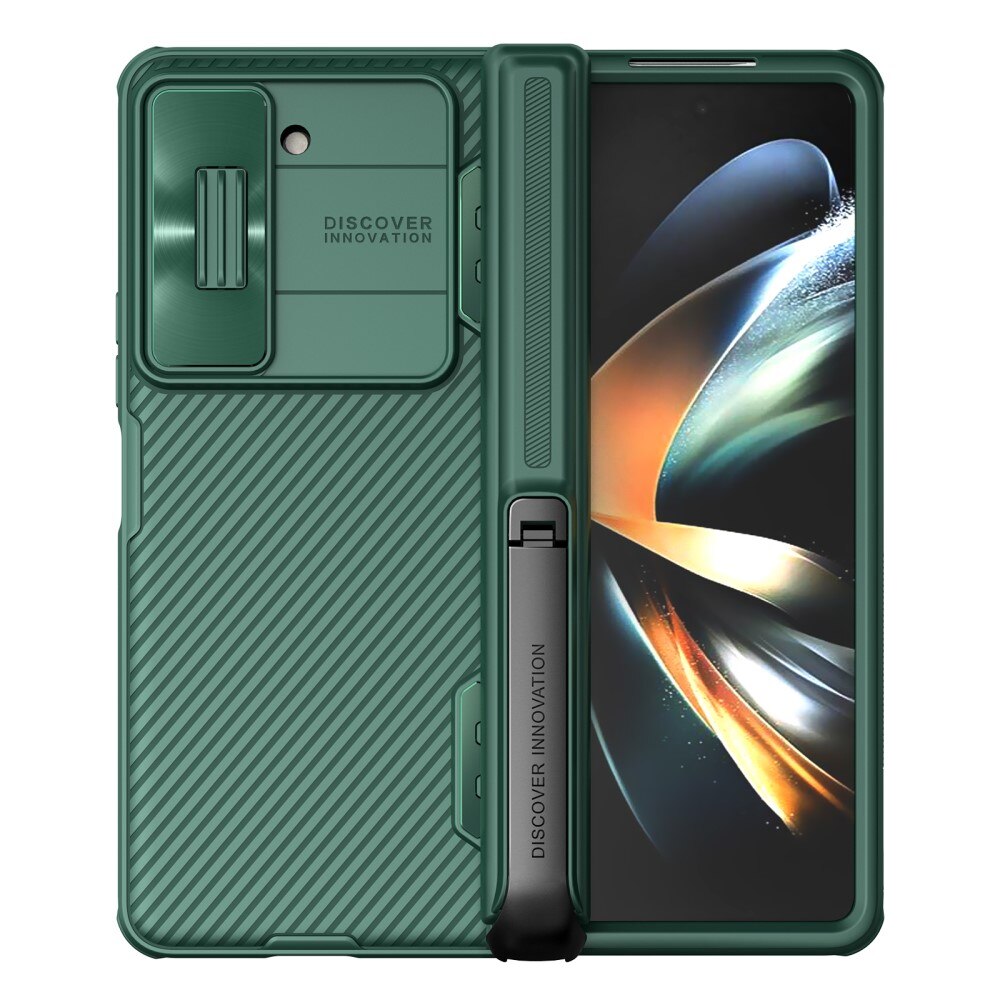 Samsung Galaxy Z Fold 5 CamShield Fold Case with Kickstand Green