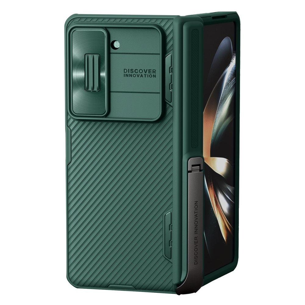 Samsung Galaxy Z Fold 5 CamShield Fold Case with Kickstand Green