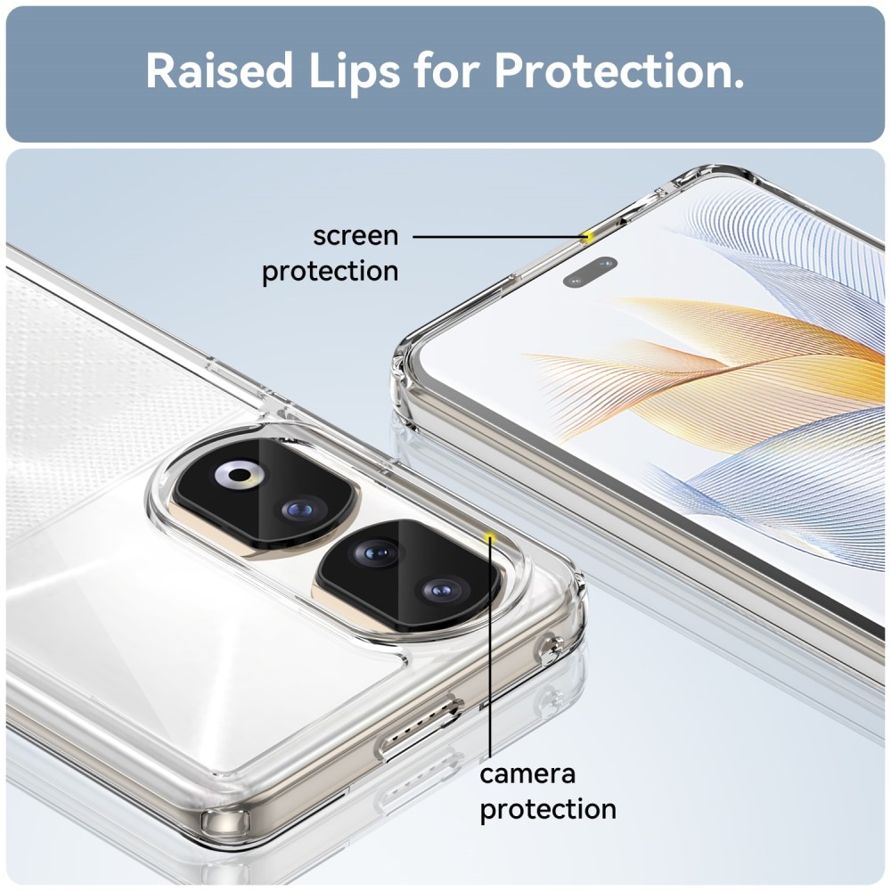 Honor 90 Pro Crystal Hybrid Case Transparent