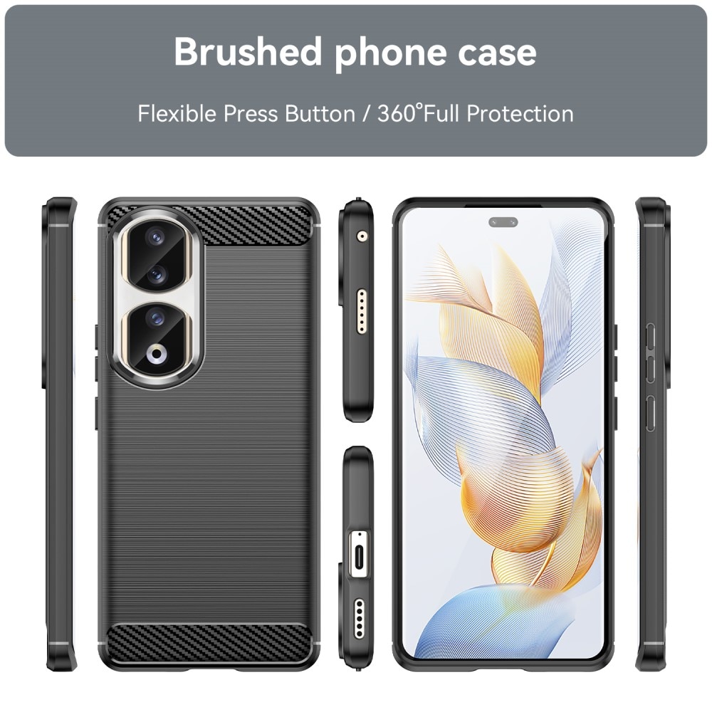  Honor 90 Pro Brushed TPU Case Black