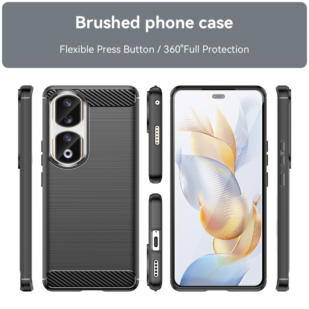 Honor 90 Pro Brushed TPU Case Black