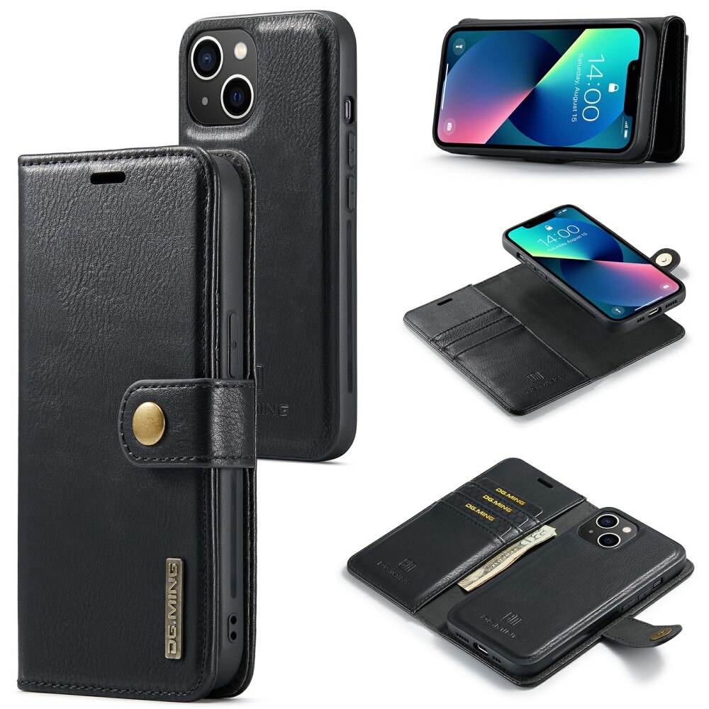 iPhone 15 Magnet Wallet Black