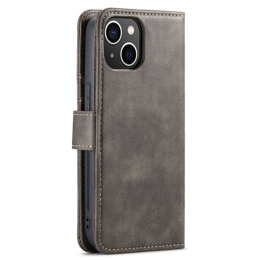 iPhone 15 Plus Magnet Wallet Brown