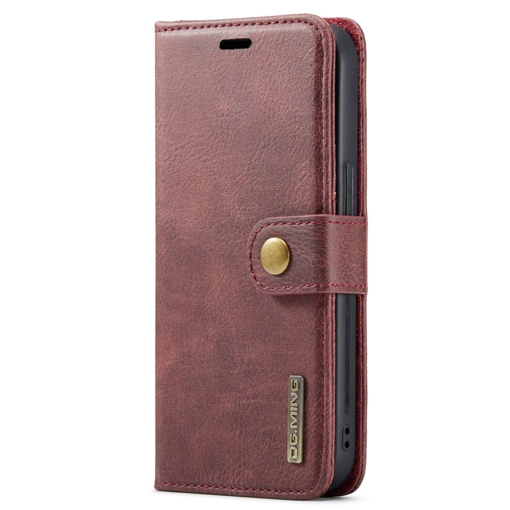 iPhone 15 Plus Magnet Wallet Red