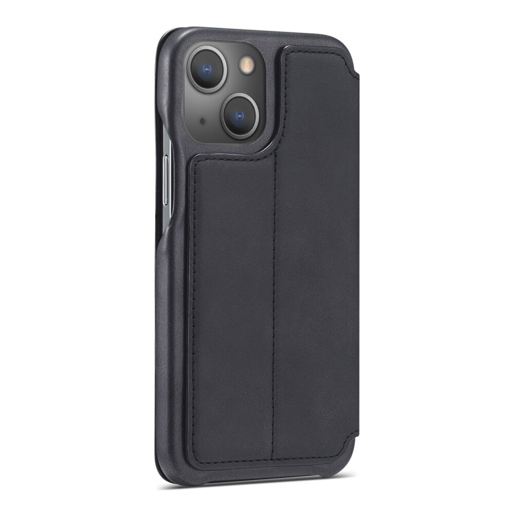 iPhone 15 Slim Wallet Case Black