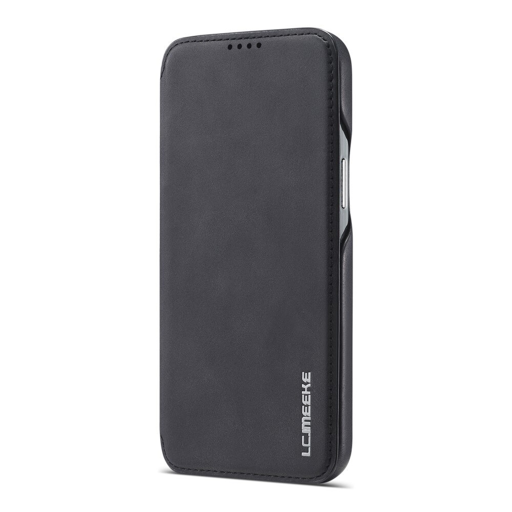 iPhone 15 Slim Wallet Case Black