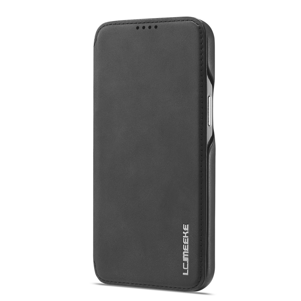 iPhone 15 Pro Max Slim Wallet Case Black