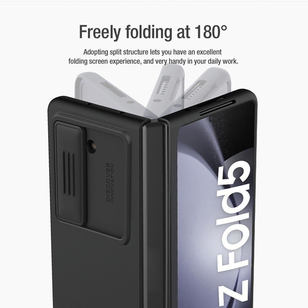 Samsung Galaxy Z Fold 5 Soft CamShield Case Black