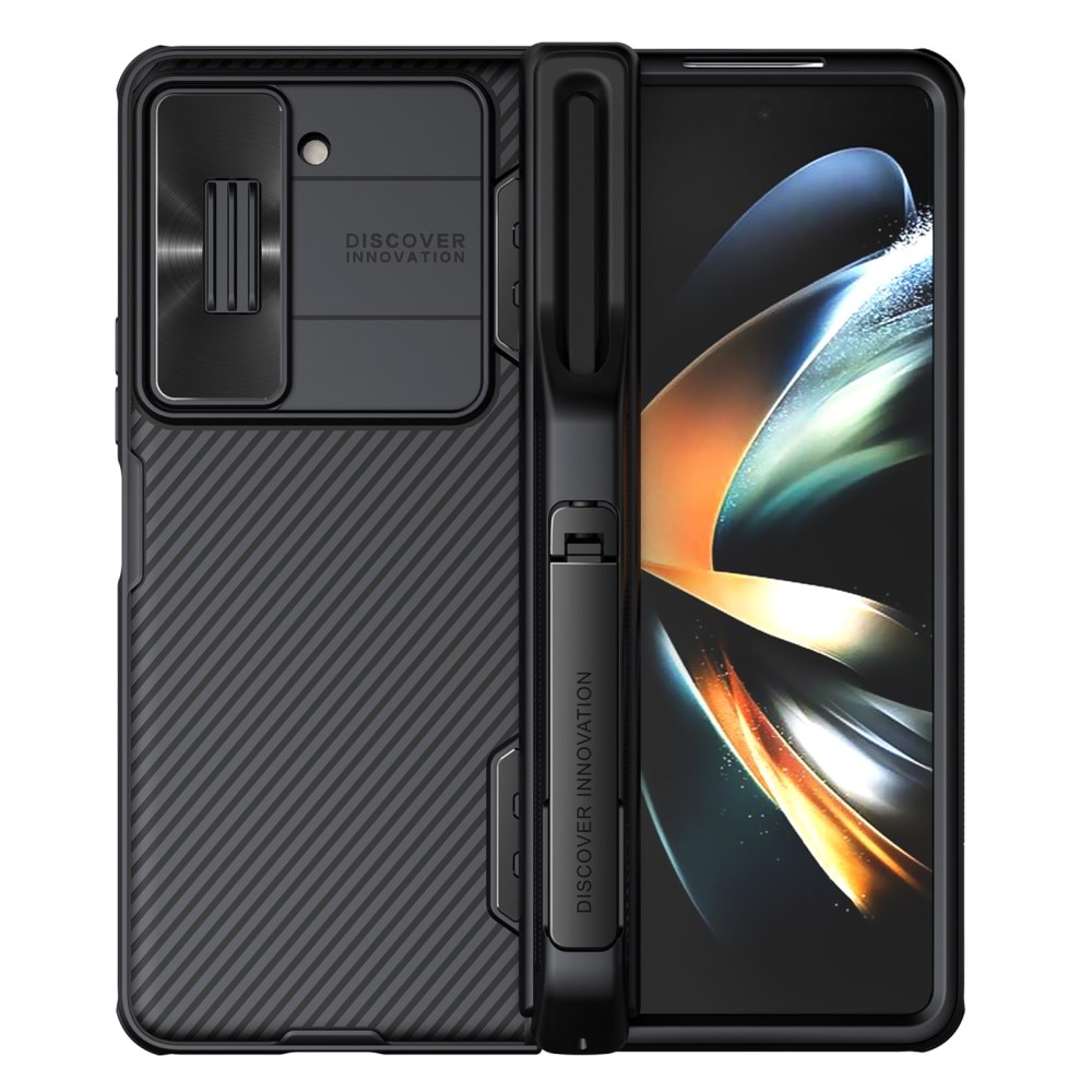 Samsung Galaxy Z Fold 5 CamShield Fold Case with S-pen holder Black