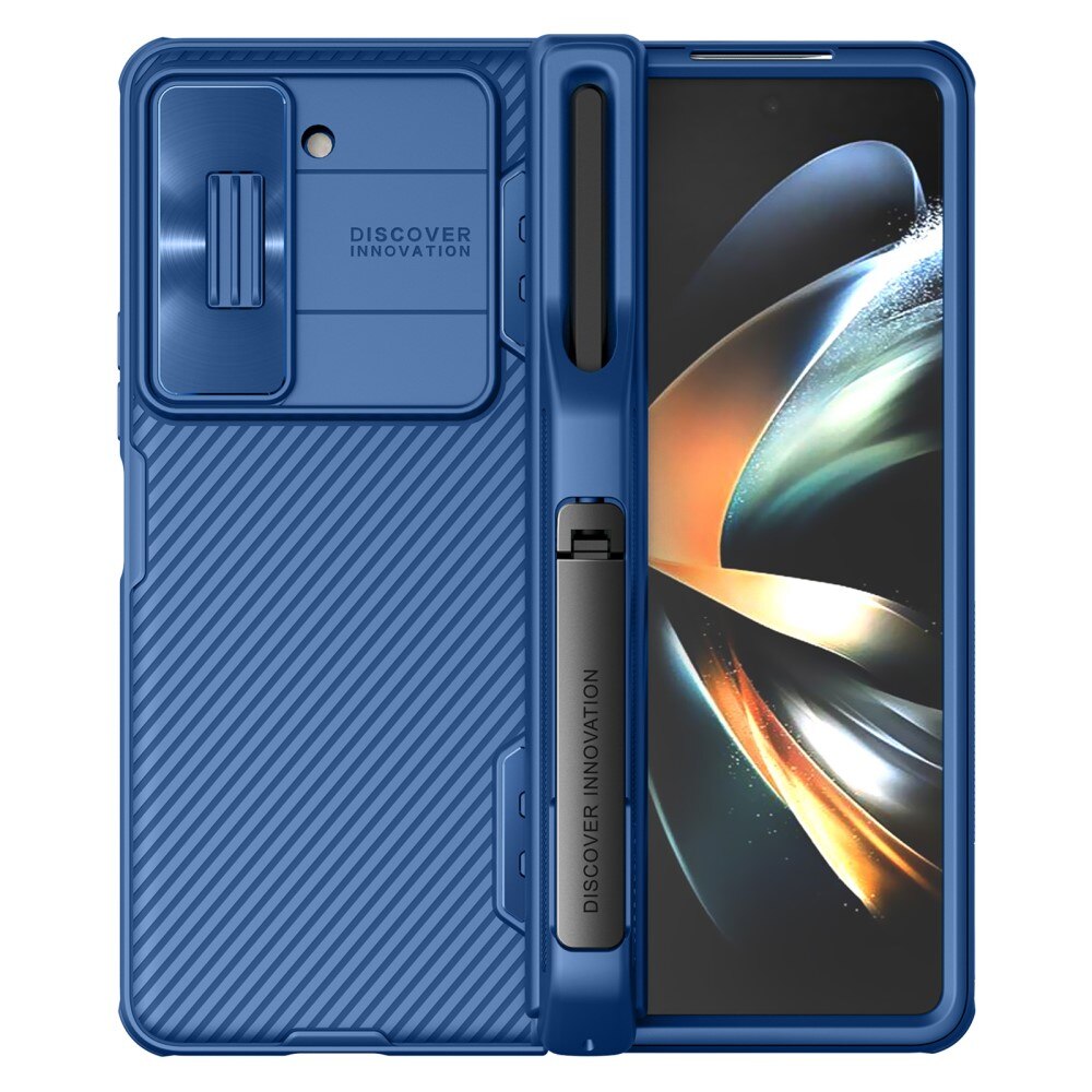 Samsung Galaxy Z Fold 6 CamShield Fold Case with S-pen holder Blue