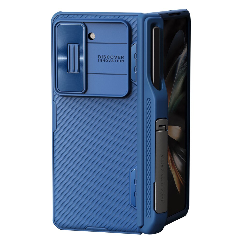 Samsung Galaxy Z Fold 5 CamShield Fold Case with S-pen holder Blue