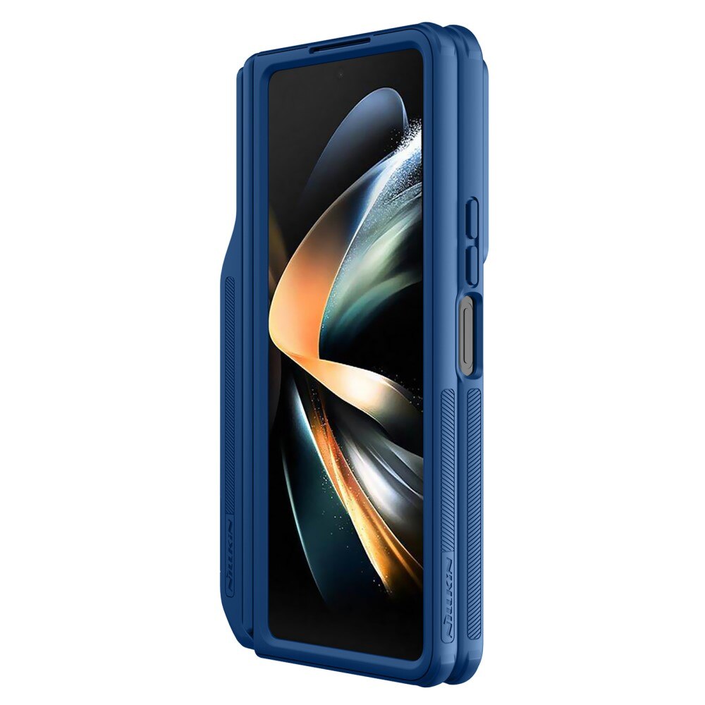 Samsung Galaxy Z Fold 5 CamShield Fold Case with S-pen holder Blue