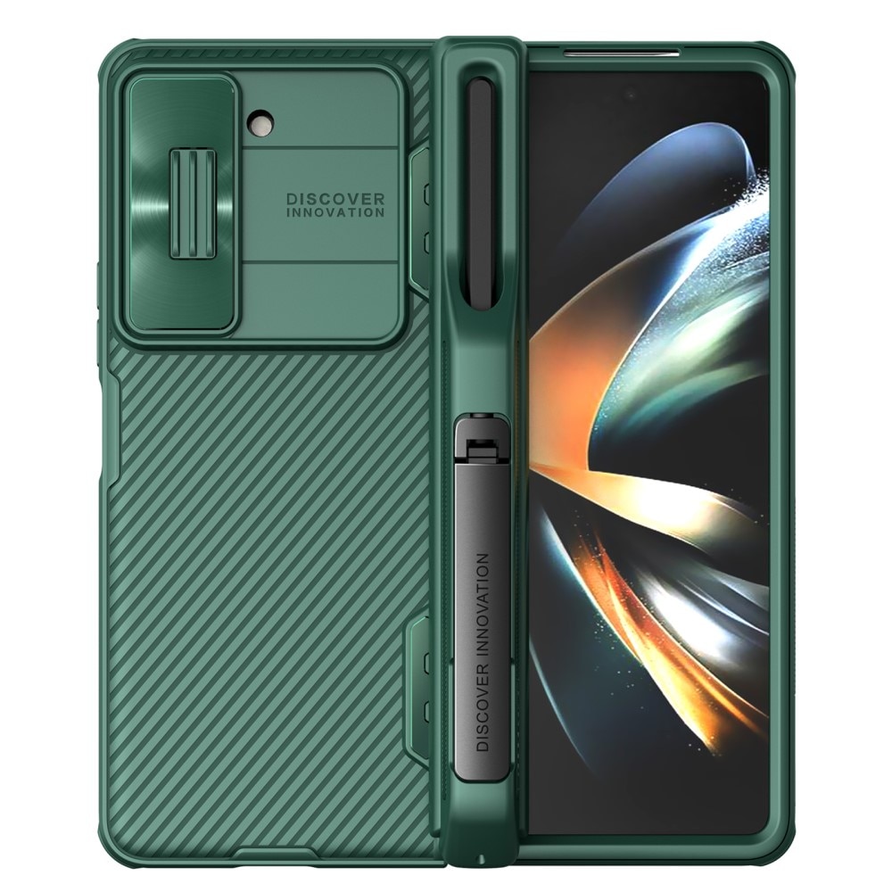 Samsung Galaxy Z Fold 5 CamShield Fold Case with S-pen holder Green