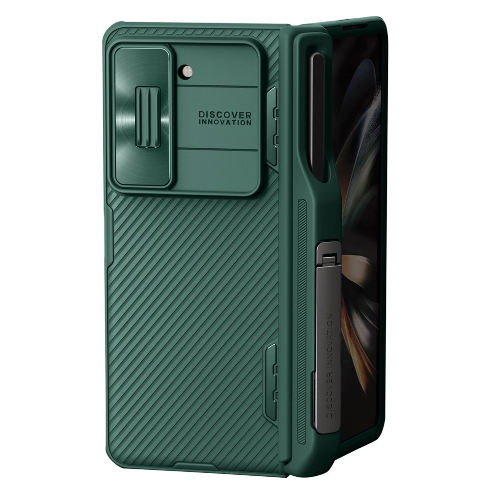 Samsung Galaxy Z Fold 5 CamShield Fold Case with S-pen holder Green