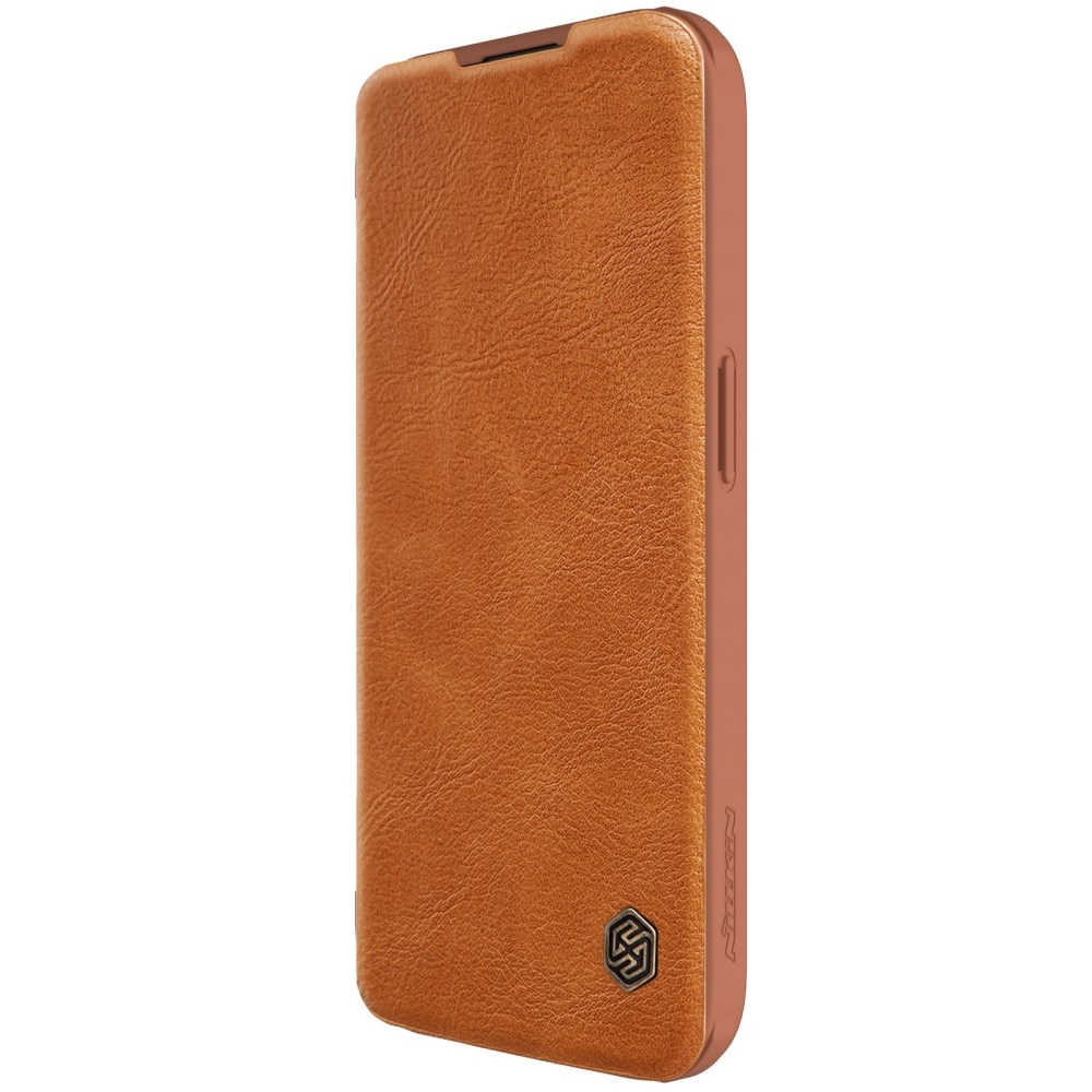 iPhone 15 Pro Max Qin Pro CamShield Cover Brown