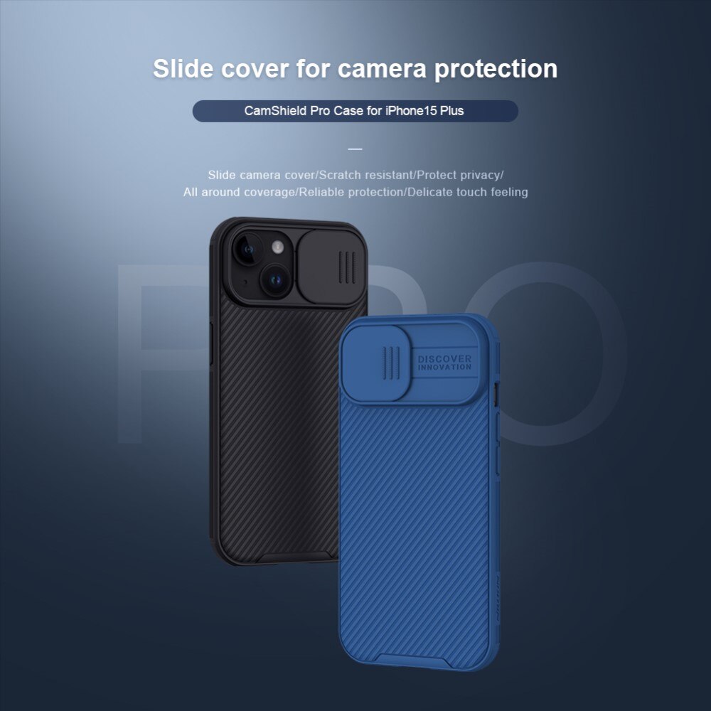 iPhone 15 CamShield Case Black