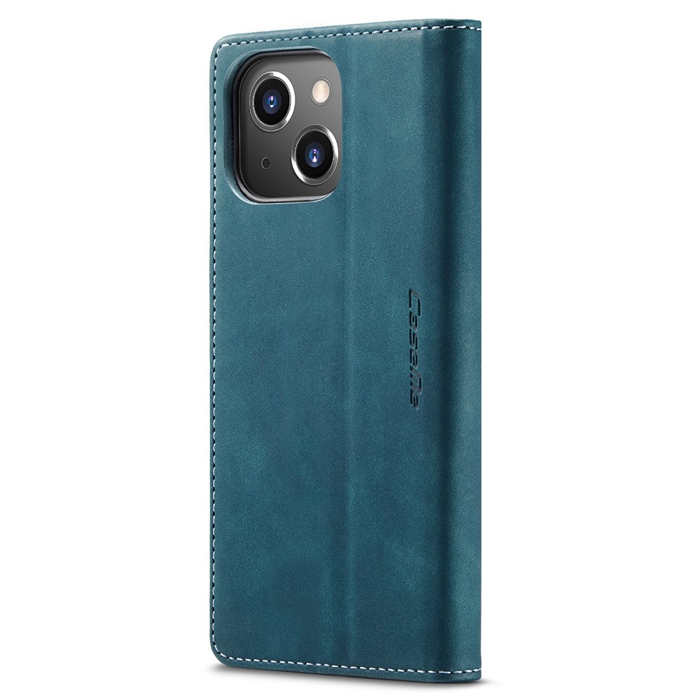 iPhone 15 Plus Slim Wallet Case Blue