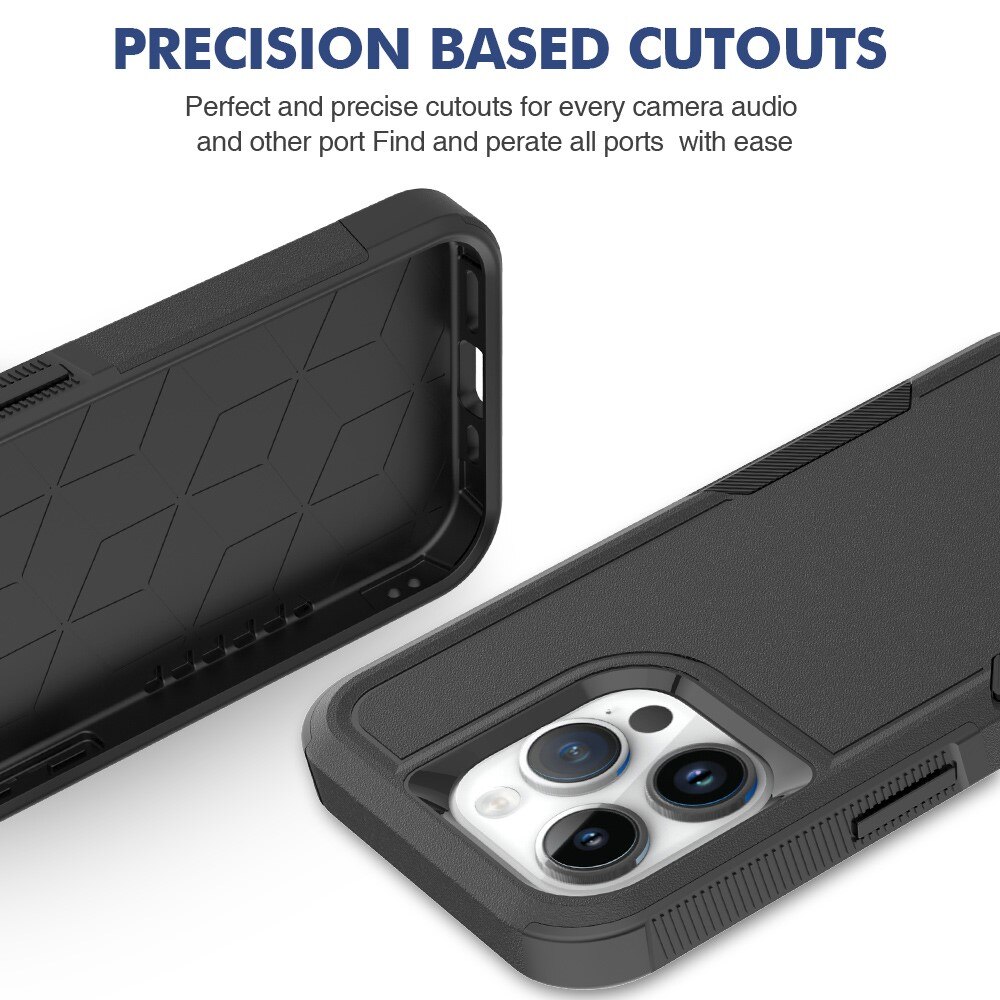 iPhone 15 Pro Off-road Hybrid Case Black