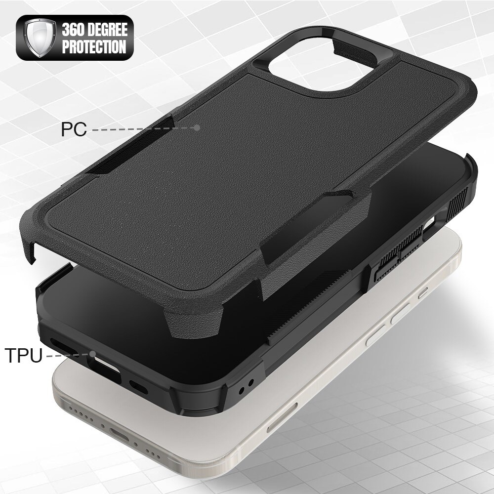 iPhone 15 Off-road Hybrid Case Black