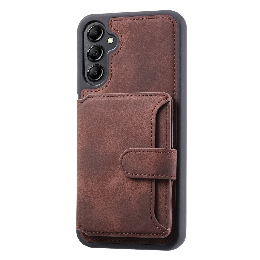 Samsung Galaxy S23 FE RFID blocking Multi-slot Cover Brown