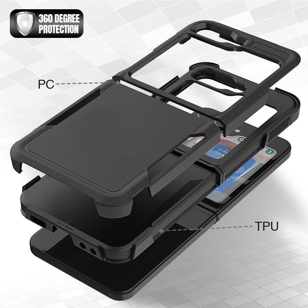 Samsung Galaxy Z Flip 5 Off-road Hybrid Case Black