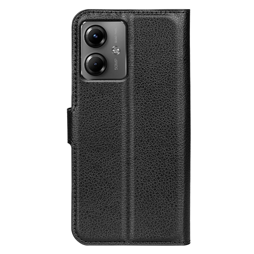 Motorola Moto G14 Wallet Book Cover Black