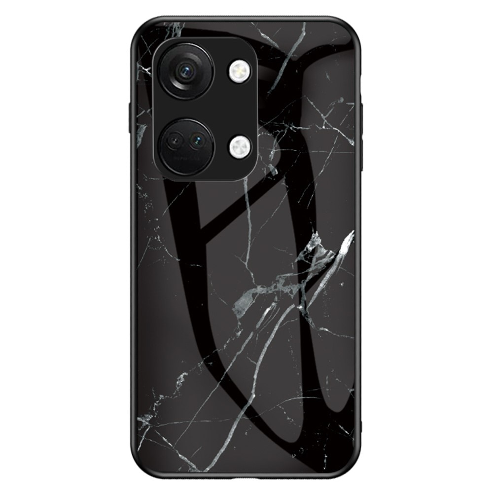 OnePlus Nord 3 Tempered Glass Case Black Marble