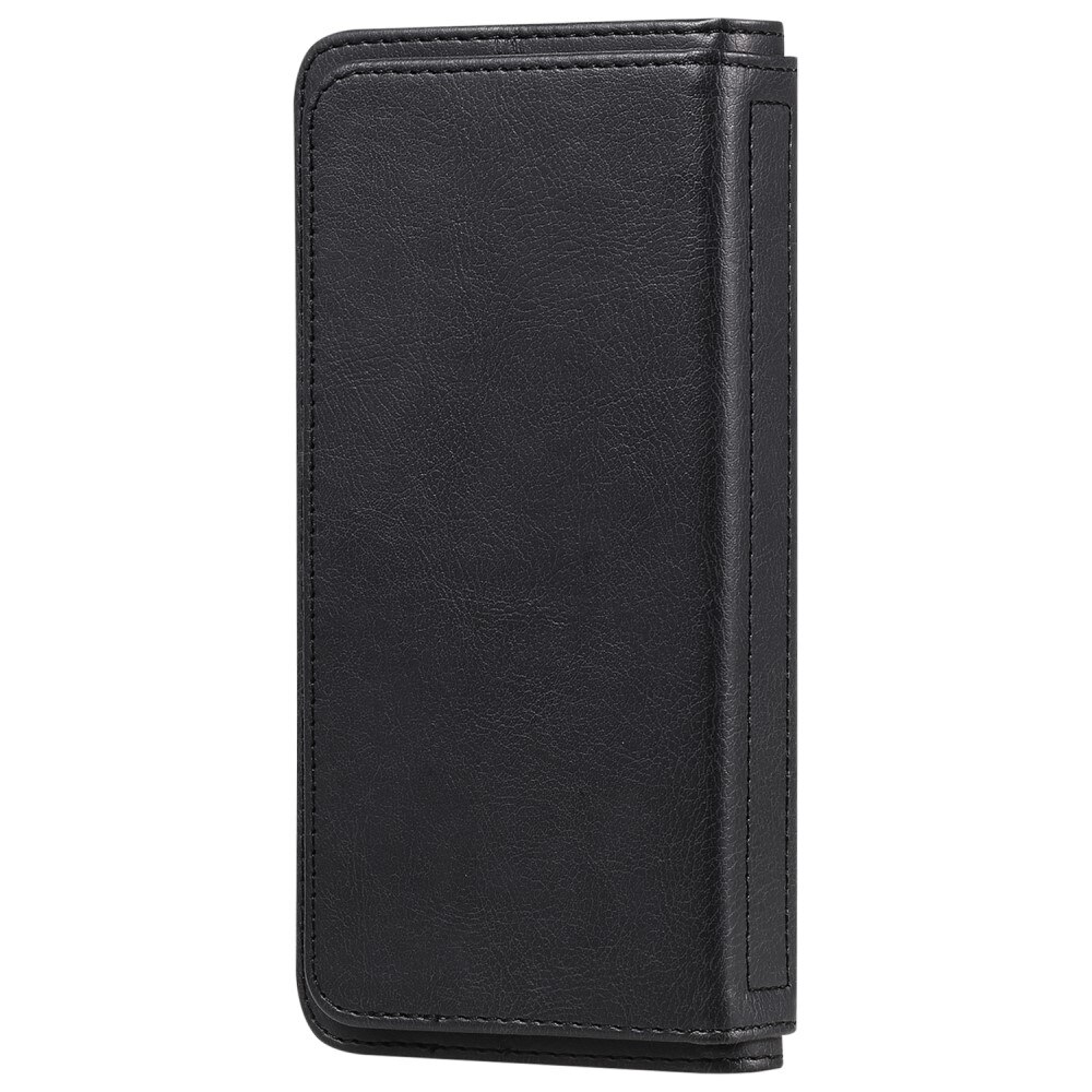 iPhone 15 Wallet Cover Multi-slot Black