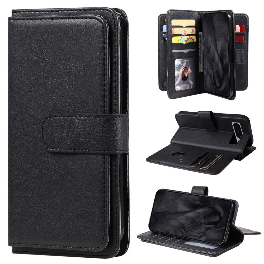 Google Pixel 8 Pro Wallet Cover Multi-slot Black