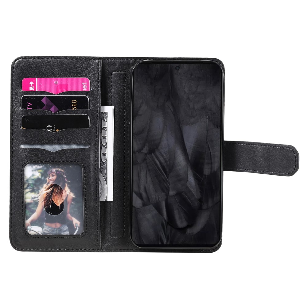 Google Pixel 8 Pro Wallet Cover Multi-slot Black