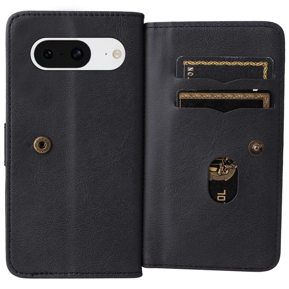 Google Pixel 8 Wallet Cover Multi-slot Black