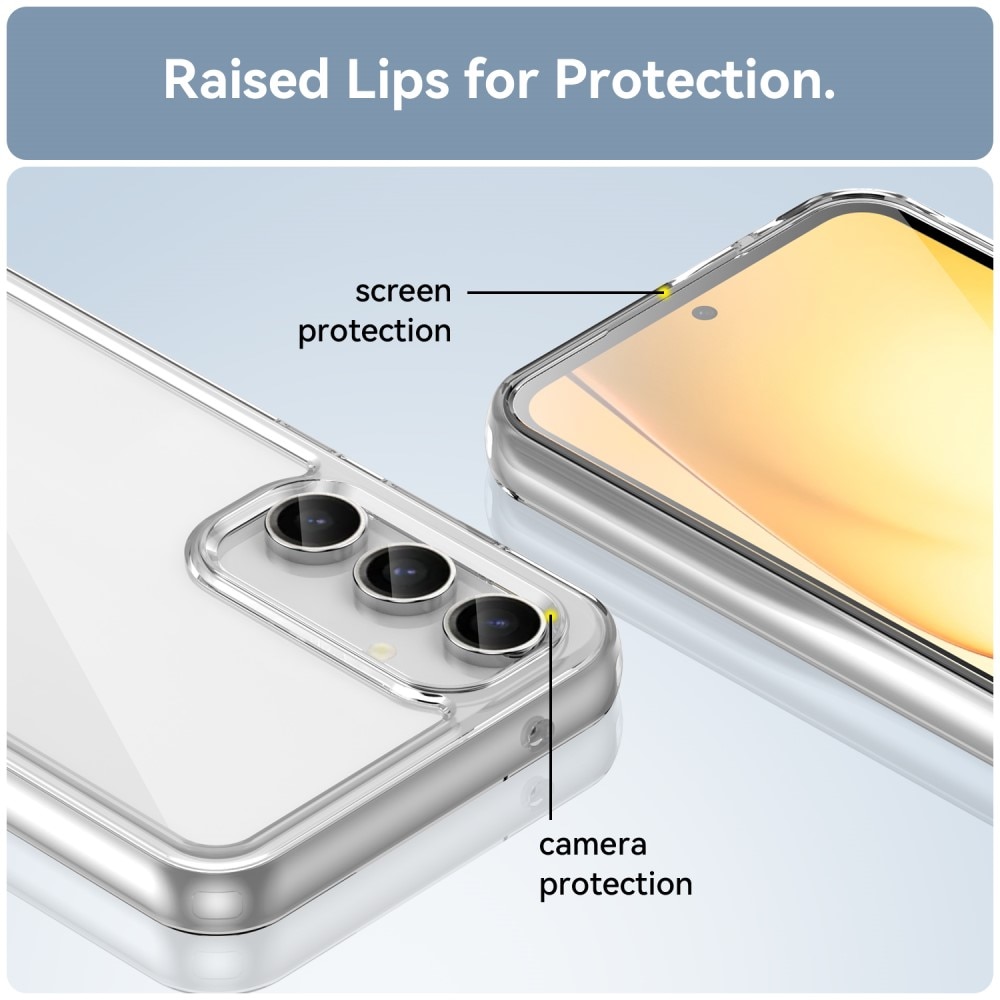 Samsung Galaxy S23 FE Crystal Hybrid Case Transparent