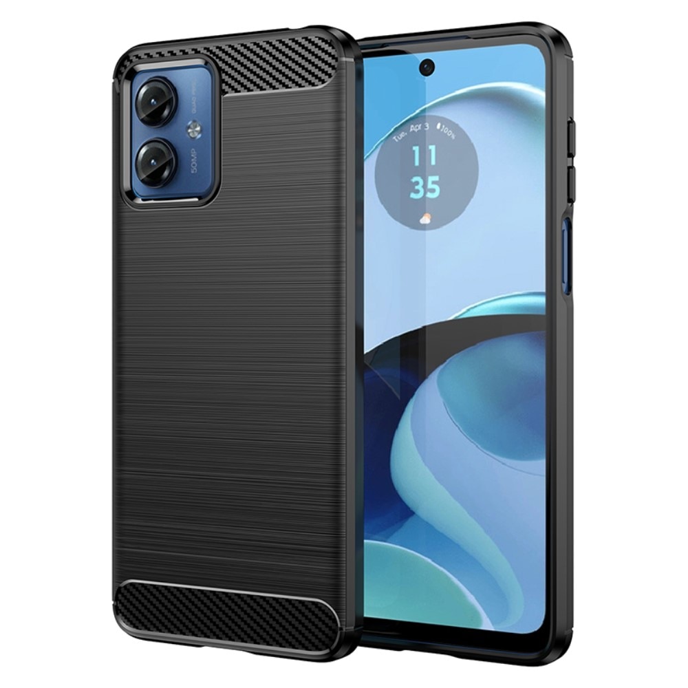 Motorola Moto G14 Brushed TPU Case Black