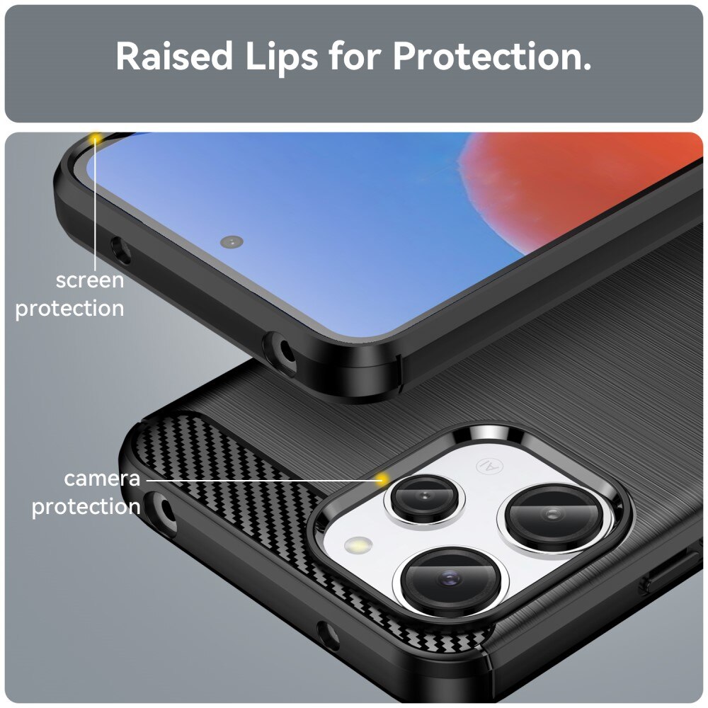 Xiaomi Redmi 12 Brushed TPU Case Black