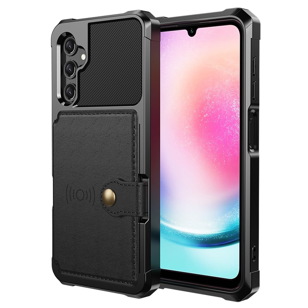 Samsung Galaxy A25 Tough Multi-slot Case Black