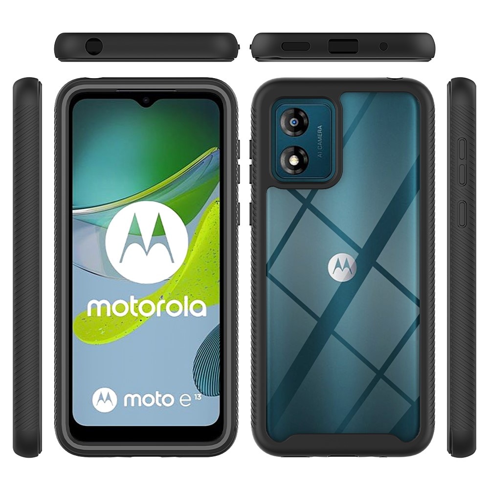 Motorola Moto E13 Full Protection Case Black