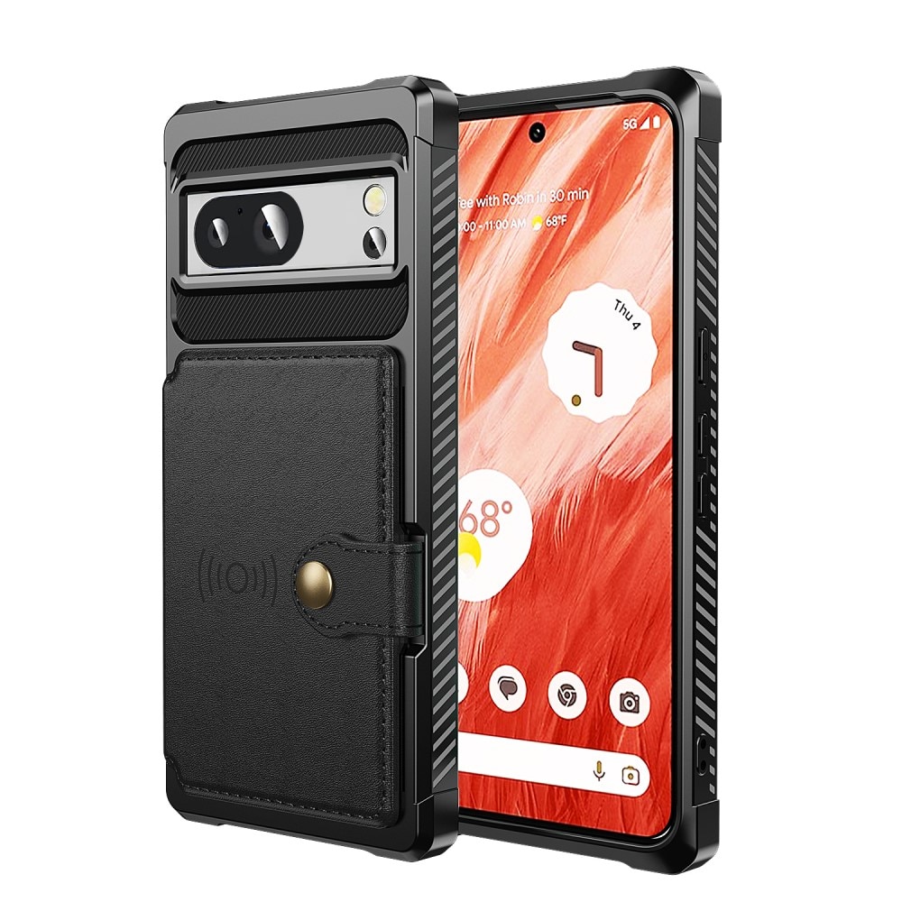 Google Pixel 8 Tough Multi-slot Case Black