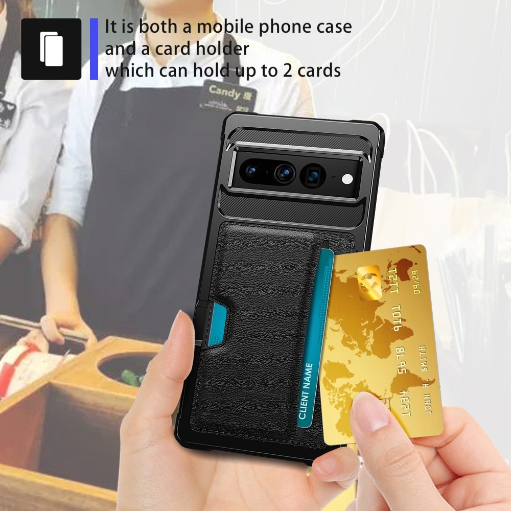Google Pixel 8 Pro Tough Card Case Black
