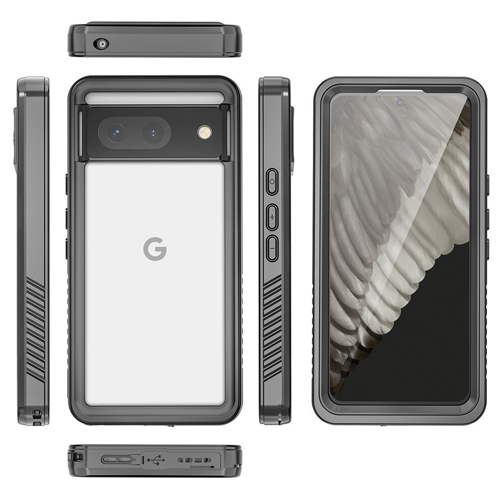 Google Pixel 8 Waterproof Case Transparent