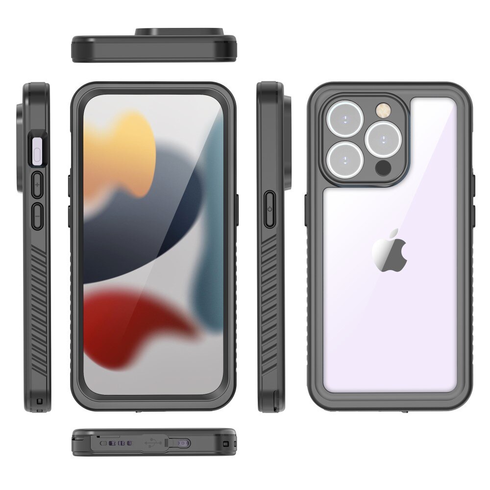 iPhone 15 Pro Max Waterproof Case Transparent