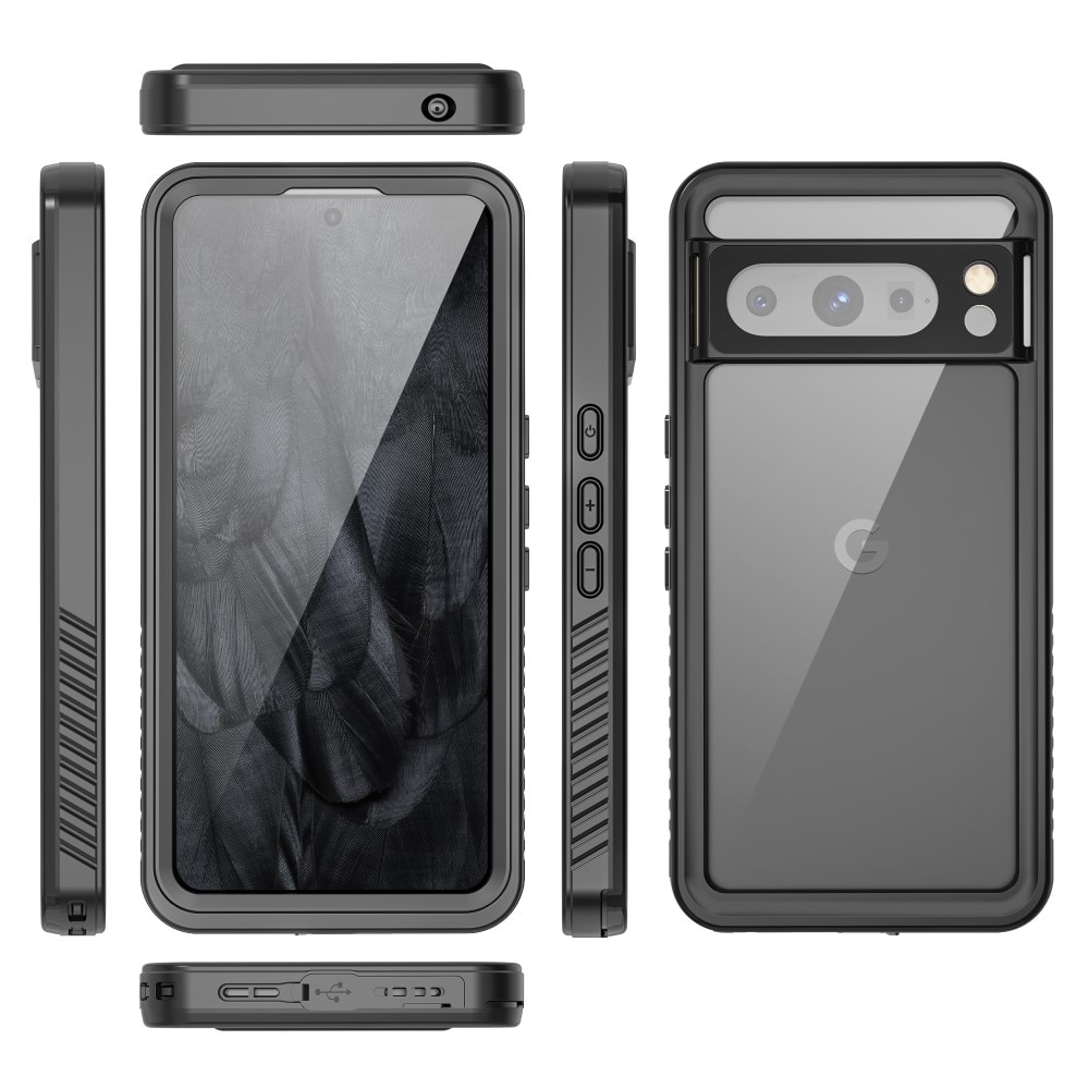 Google Pixel 8 Pro Waterproof Case Transparent