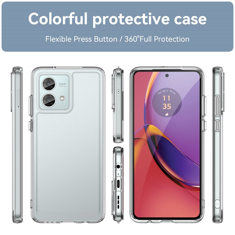 Motorola Moto G84 Crystal Hybrid Case Transparent