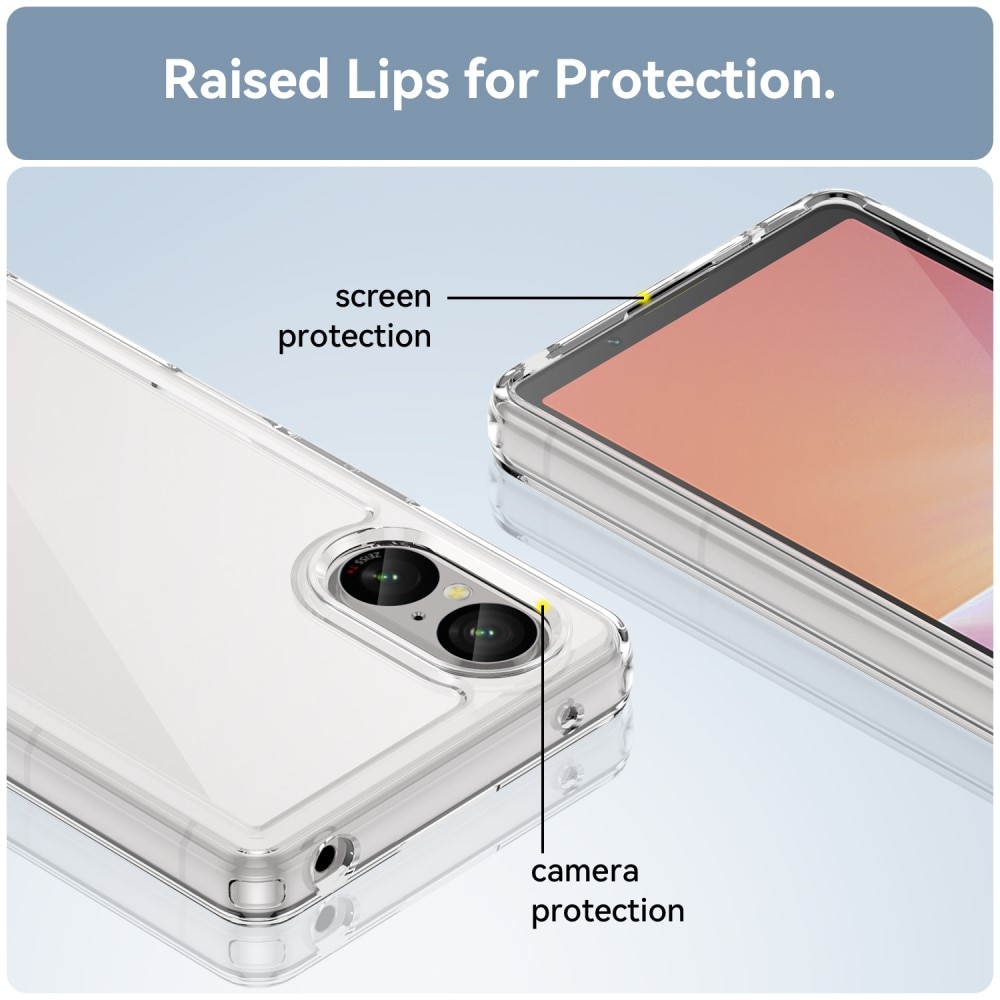 Sony Xperia 5 V Crystal Hybrid Case Transparent