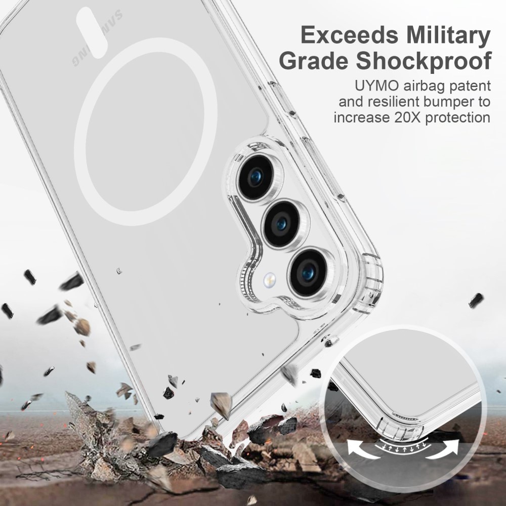 Hybrid Case MagSafe Samsung Galaxy S23 FE Transparent