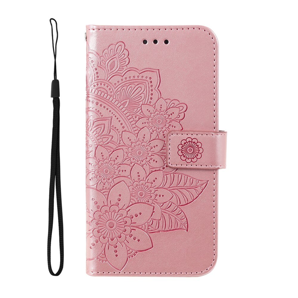 Xiaomi 13T Pro Leather Cover Mandala Pink