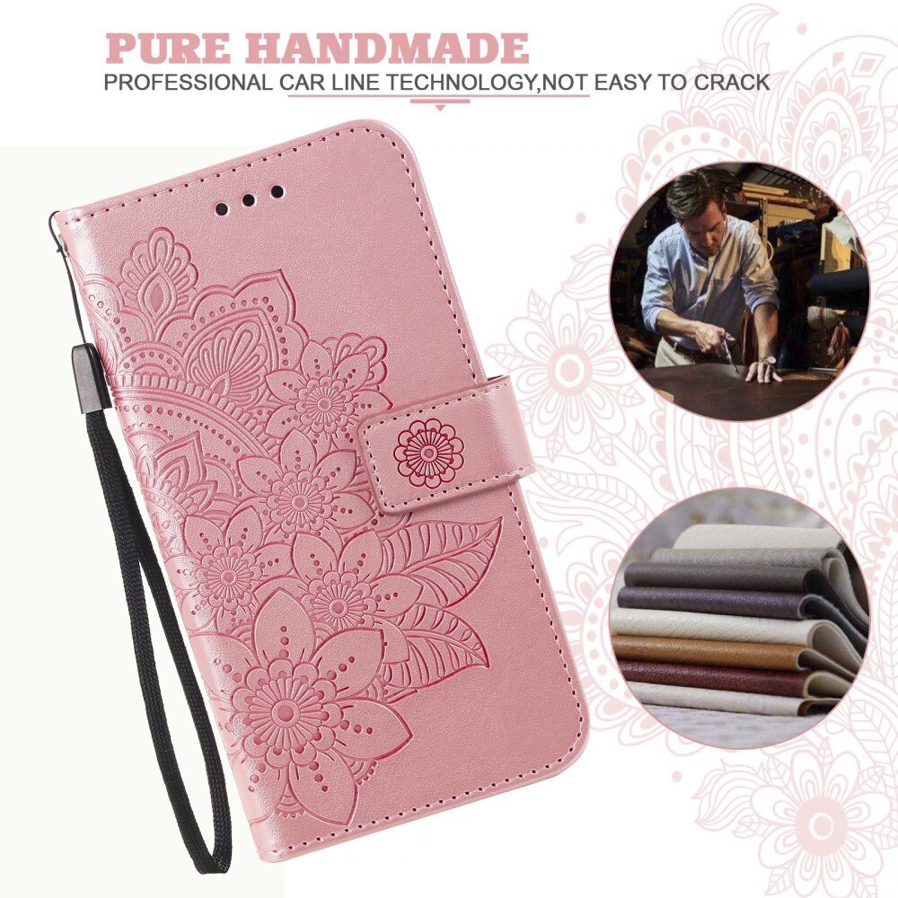 Xiaomi 13T Leather Cover Mandala Pink