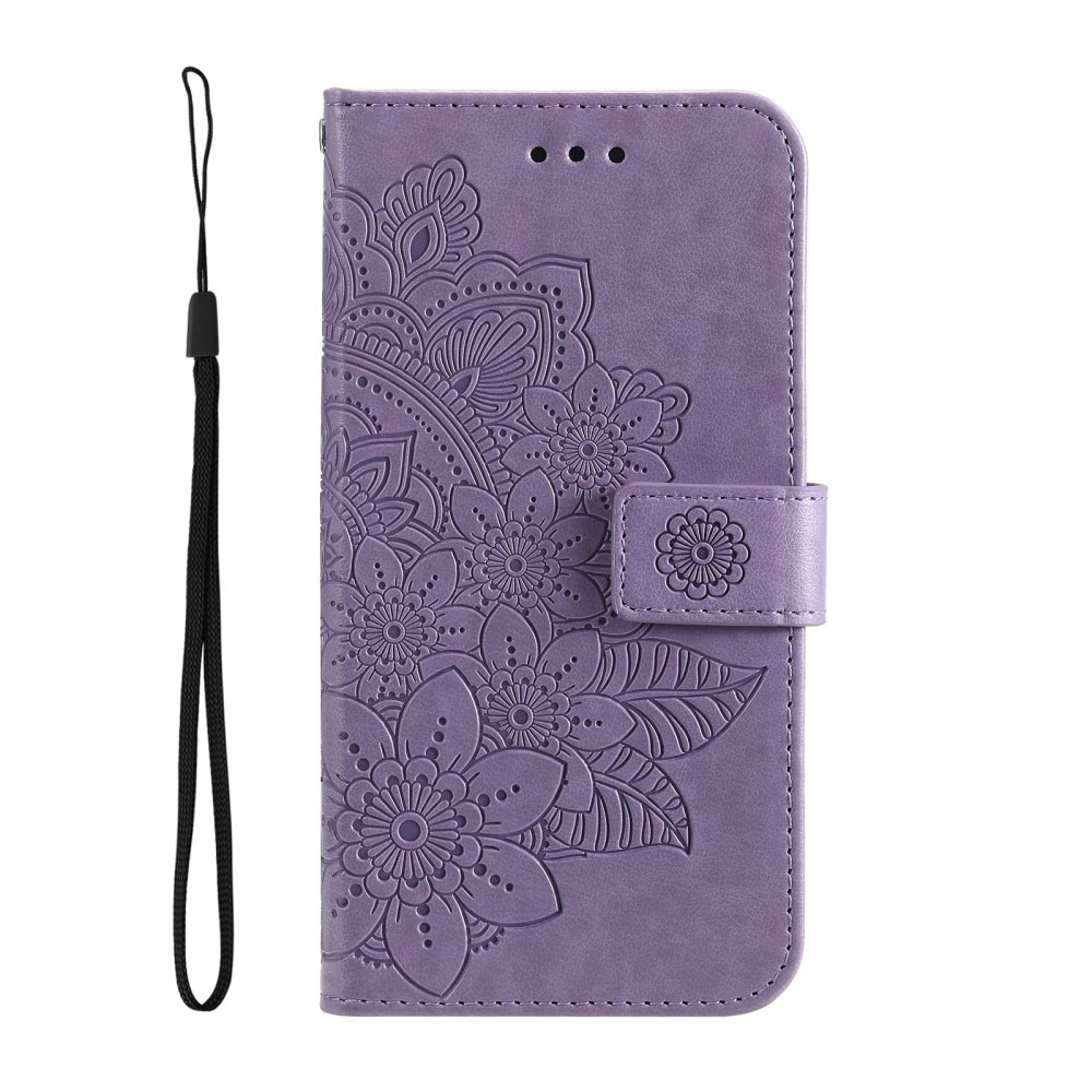 Xiaomi 13T Pro Leather Cover Mandala Purple