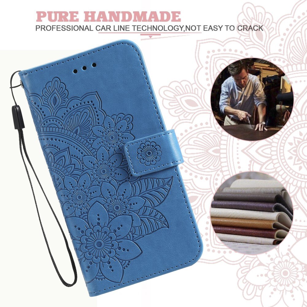 Xiaomi 13T Leather Cover Mandala Blue